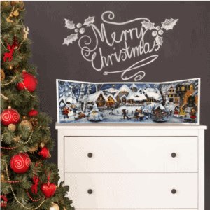 Panorama Advent Calendar It's snowing