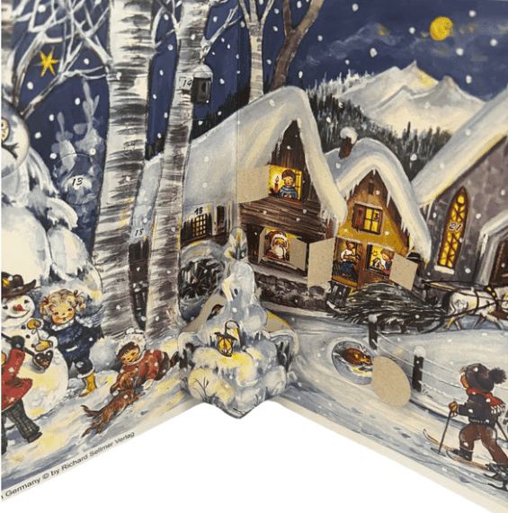 Panorama Advent Calendar It's snowing - Image 2
