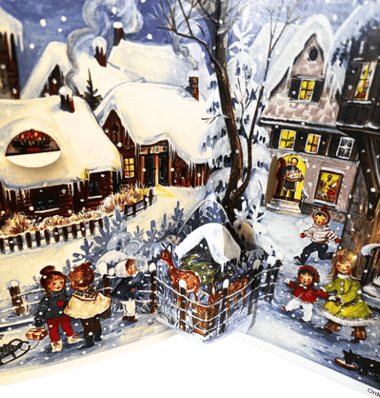 Panorama Advent Calendar It's snowing - Image 3