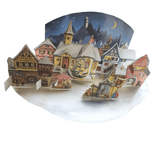 Advent Calendar Small Town in the Moonlight - Image 2
