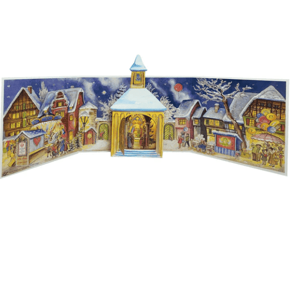 Panorama Advent Calendar Kapellenplatz