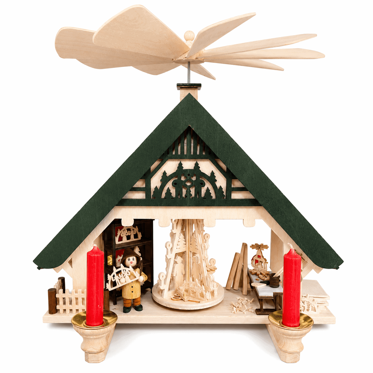 Christmas Pyramid Artisan House - Image 2