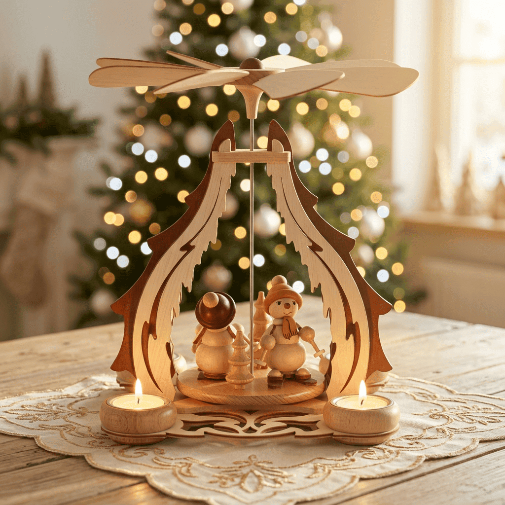 Zeidler Christmas Pyramid Snowmen