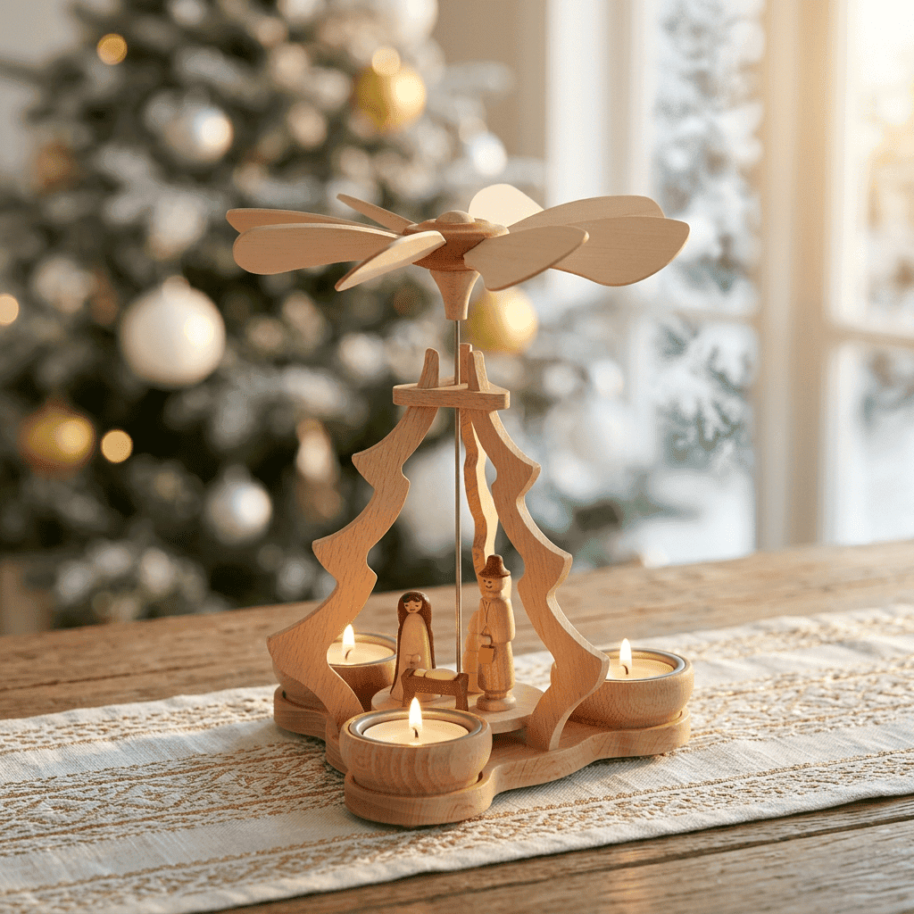 Zeidler Christmas Pyramid Nativity Scene