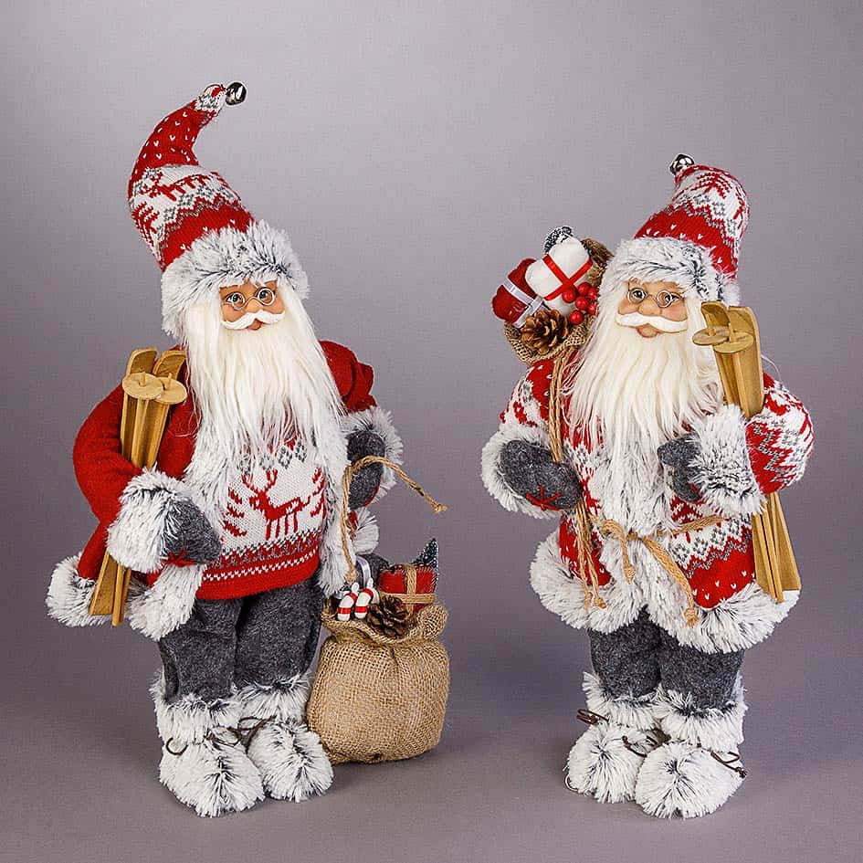 Nordic Winter Santa Figurine - Image 2