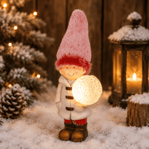 LED Winter Figurine Frost Glow