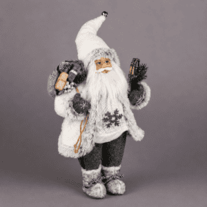 Nordic Snowshoe Santa Figurine