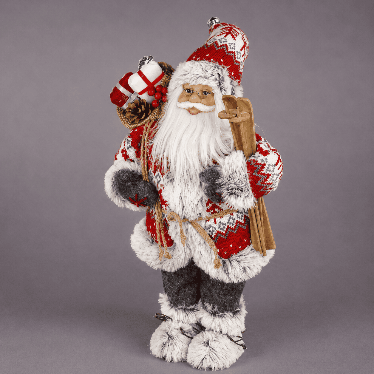 Nordic Winter Santa Figurine