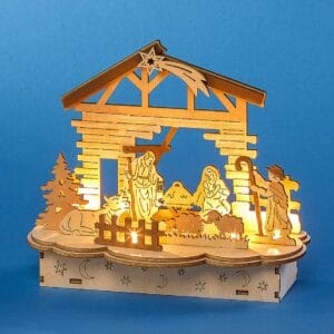 LED Bethlehem Nativity Scene