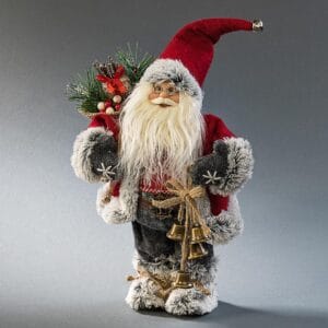 Nordic Bell Santa Figurine