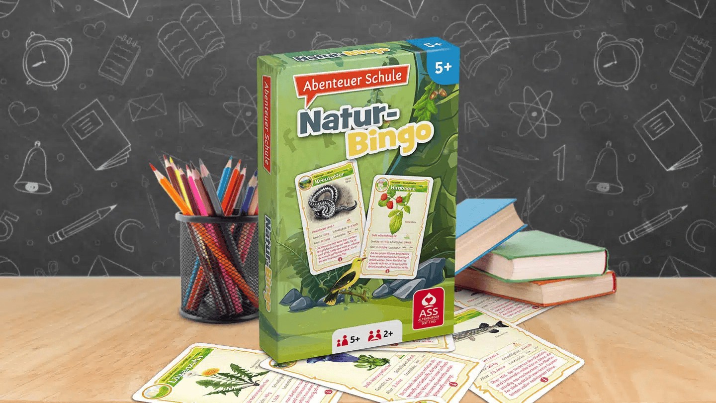 German Nature Bingo Activity Cards