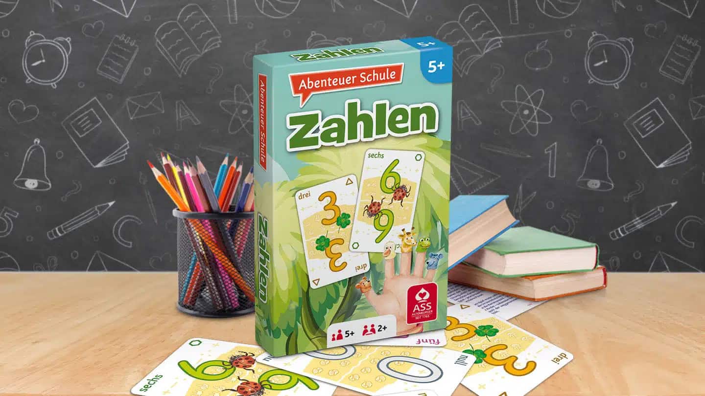 German Number Learning Cards