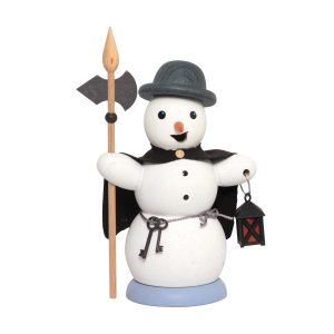 Incense Smoker Snowman Night Watchman
