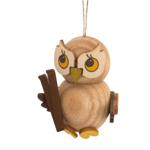 Owl child with Ski